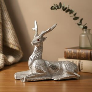 Limited Edition Metallic Deer Figurine