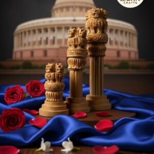 Wooden Ashoka Pillar Replica